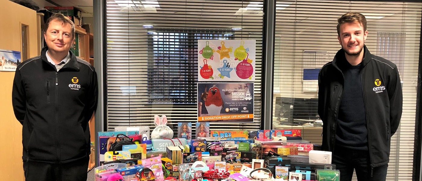 Cash for Kids' Mission Christmas Appeal Erris Team Donations